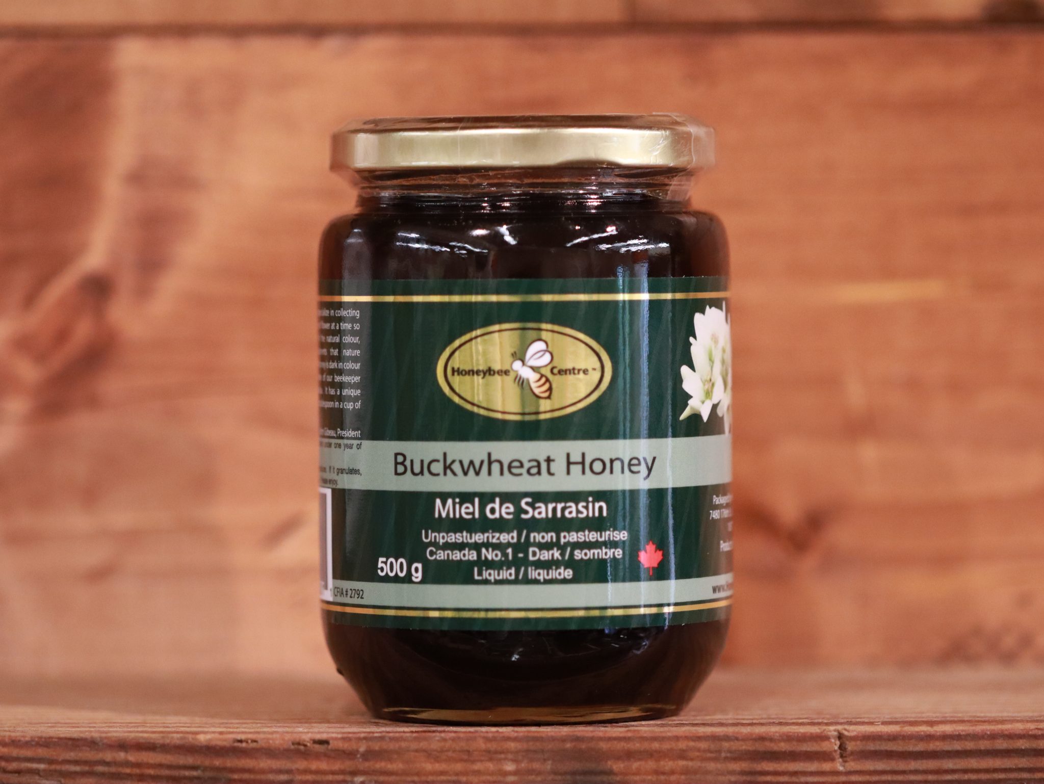 Buckwheat Honey 500 g Honeybee Centre